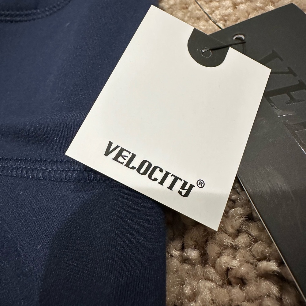 NWT VELOCITY Navy Women's Biker Shorts (SIZE: 2X) - Picture 4 of 13